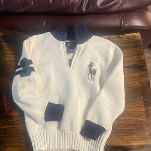 Polo by Ralph Lauren boys Cream Sweater